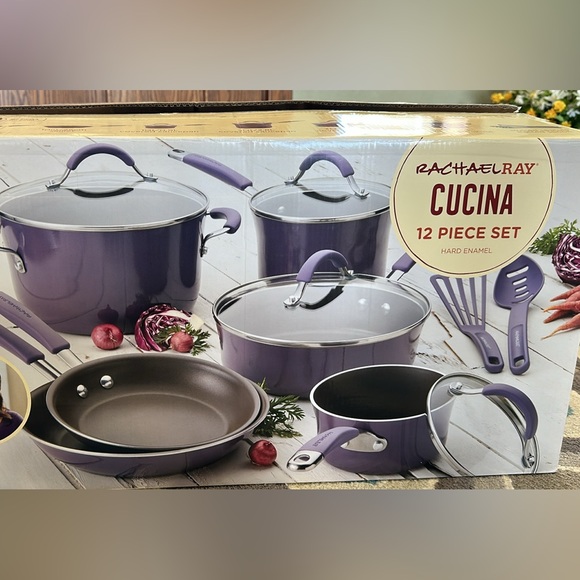 NIB Rachael Ray Purple Cookware Collection - Picture 2 of 2